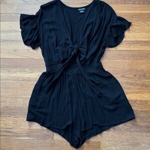 😎 City Chic black romper. Size 14.